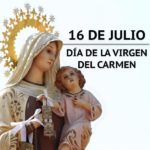 Colombia Celebra hoy Miércoles 16 de Julio 2025, el día de la Virgen del Carmen con varios actos religiosos