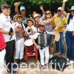 Los niños de Córdoba con su acordeonero Sergio Andrés Galván Upegui, entre 26 participantes pasaron a la Segunda Ronda