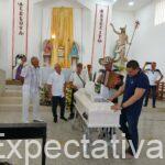 Y se le dio el último adiós con música de acordeón interpretada por el Rey Vallenato Fredy Sierra a su paisano Juan José Salgado «El Piñita»