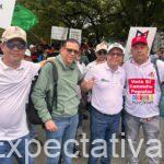 Y los trabajadores de la Universidad de Córdoba encabezados por el Rector Jairo Torres Oviedo también marcharon éste 1 de Mayo 2025, Día Internacional del Trabajo