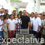 Alcalde Hugo Kerguelén puso la primera piedra para una nueva sede educativa en la vereda El Tigre