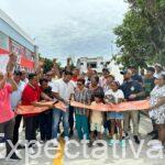 La cinta cayó y la obra llegó a La Ceiba y El Edén I con dos nuevas vías pavimentadas, entregadas por el alcalde Hugo Kerguelén