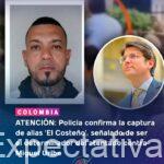 Fue capturado alias el Costeño, en Engativá, señalado como responsable del ataque contra Miguel Uribe Turbay, en Bogotá