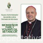 La Diócesis de Montería tiene nuevo administtrador Monseñor Farly Yovany Gil Betancur
