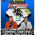 Este Sábado 2 de Agosto la invitación es ver por Señal Colombia la Clásica San Sebastían, en las voces de Edwin Tuirán Ruíz Narrador y Carlos Orduz Comentarista.
