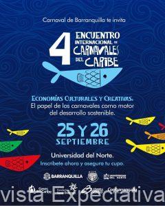 Barranquilla será sede del Cuarto Encuentro Internacional de Carnavales del Caribe -La Fundación Festival de la Leyenda Vallenata ha sido invitada a ese importante escenario cultural y folclórico-