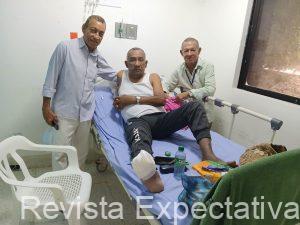 Gracias a Dios el colega Donaldo Pacheco Lozano salió bien de su intervención quirúrgica