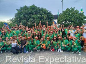 Tremenda fiesta deportiva se vivió en Montería al inagurarse lo V Juegos Intercolegiados departamental 2025, con las 30 delegaciones presentes.