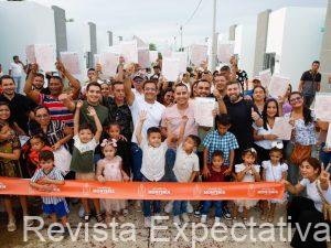 Programa “Montería Vive con Vivienda” no para, alcalde Kerguelén hizo entrega de 46 casas más para familias monterianas