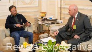 Reunión del presidente Petro con encargado de negocios de USA John McNamara