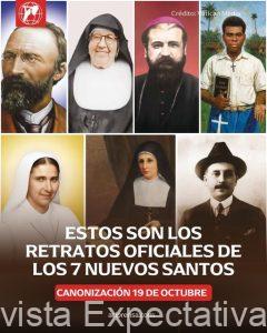 ¡El Vaticano publica los retratos oficiales de los futuros santos!, entre ellos José Gregorio Hernández, primer Santo de Venezuela.