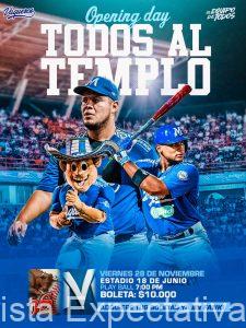 Este viernes 28 de Noviembre 2025, todos al templo del béisbol 18 de Junio, se inicia nuestra temporada con el clásico sabanero ante Toros de Sincelejo.