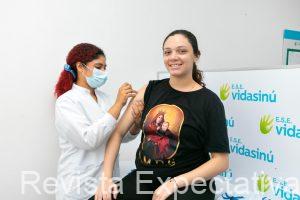 Nueva vacuna contra el virus sincitial respiratorio, que protege a los recién nacidos y se aplica a las mujeres embarazadas, ya está en Montería