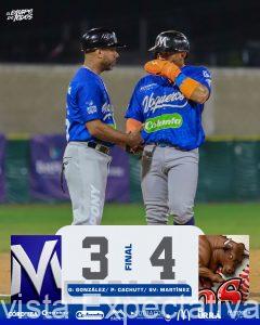 Béisbol: Toros le ganó a Vaqueros 4 carreras a 3.