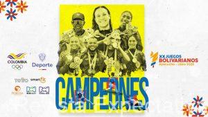 ¡Confirmado! Colombia se coronó campeona de los XX Juegos Bolivarianos Ayacucho-Lima Perú 2025