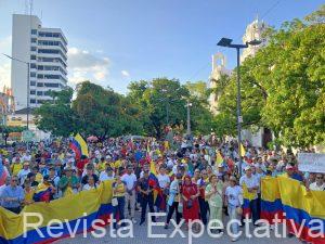 Movilización Nacional, concurridas concentraciones en defensa de la Soberanía colombiana, entre ellas en Montería Córdoba.