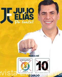 Y ya se iniciaron las campañas políticas de cada aspirante a las diferentes corporaciones públicas como  para la Cámara de Representantes, Senado de la República y Precandidatos a la Presidencia de la República han entrado en firme, entre ellas la de Julio Alberto Elías Vidal al Senado.